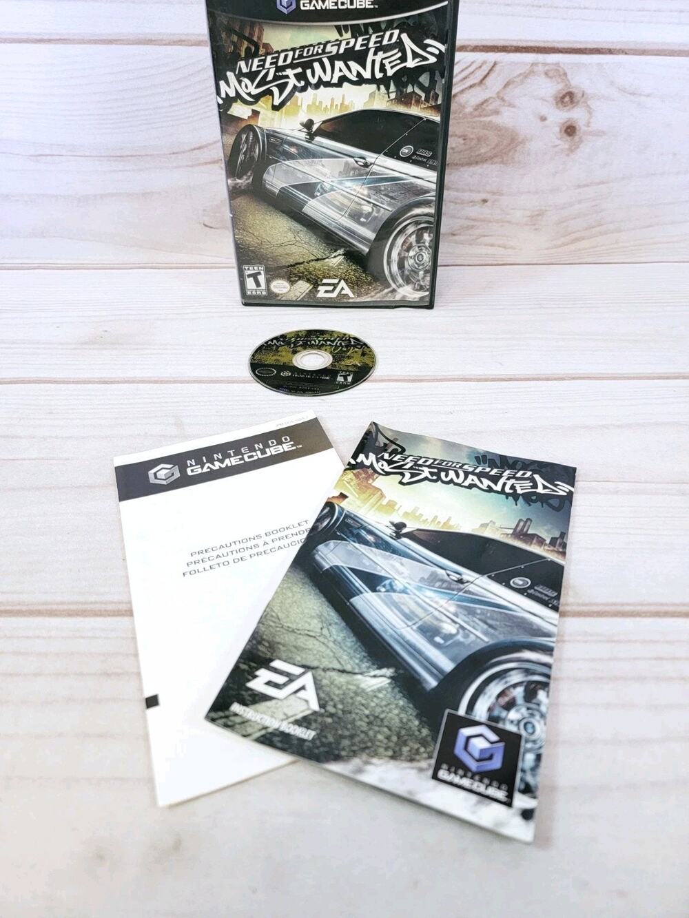 Need for Speed: Most Wanted (Nintendo GameCube, 2005) Complete With Manual!